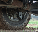 DV8 Offroad SPJK-04 Rear Shock & Link Skid Plates for Jeep Wrangler JK 2007-2018