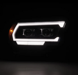 Alpharex 880576 MK II 2500 Style LUXX-Series LED Projector Headlights 19-24 Ram 1500 Black