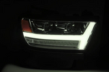 AlphaRex 880514 PRO-Series Halogen Projector Headlights Chrome for Ram 1500 2019-2024