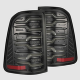 AlphaRex 640032 LUXX-Series LED Tail Lights Alpha Black Ram 1500 2025+