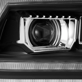 AlphaRex 880547 19-24 Ram 2500/3500/4500/5500 PRO-Series Halogen Projector Headlights Black