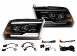 Morimoto LF2-520Y Ram 1500 XB EVO Hybrid LED Headlights 2009-2024