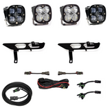 Baja Designs 447697 Squadron SAE-Sport Fog Pocket Light Kit Ford F-150 2021-2023 without DRL