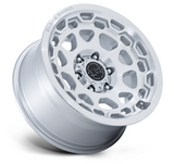 Black Rhino BR026SD Congo Wheel 17x8.5 in Gloss Silver with Machined Face