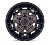 Black Rhino BR028ZB Guard Wheel 17x8.5 in Burnt Bronze with Matte Black Lip