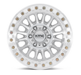KMC Wheels KM239DX Impact Beadlock 17x9 in Machined