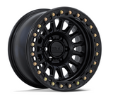 KMC Wheels KM239MX Impact Beadlock 17x9 in Matte Black