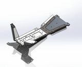 Next Venture Motorsports NV-JL-07040-MY18-ALM_A-UHMW JL 3.6 Engine/Trans Mod Skid Kit 7000 Series 2018-2020