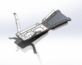 Next Venture Motorsports NV-JL-07040-MY18-ALM_A-UHMW JL 3.6 Engine/Trans Mod Skid Kit 7000 Series 2018-2020