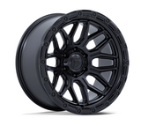 Fuel FC881MB Surge Wheel 17x9 in Matte Black with Gloss Black Lip