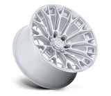 Fuel FC882SD Trax Wheel 17x9 in Gloss Silver with Machined Face