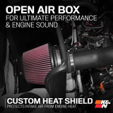 K&N 63-9039 Cold Air Intake - High-Flow, Roto-Mold Tube - Toyota Tacoma V6 3.5L 2016-2023