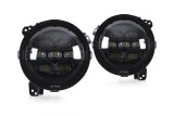 Attica 4x4 CHATT0771-H6-GBC-SQ Apex Series Headlights for Jeep Wrangler JL & Gladiator JT 2018+