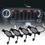 Oracle Lighting 5889-005N-C Pre-Runner Style LED Grill Light Kit for Jeep Wrangler JL & Gladiator JT 2024+