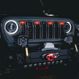 Oracle Lighting 5889-005N-T Pre-Runner Style LED Grill Light Kit for Jeep Wrangler JL & Gladiator JT 2024+