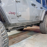 Savvy Offroad SD0048 Aluminum Rocker Armor Trim Kit for Jeep Wrangler JL 4 Door 2018+