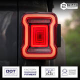 Form Lighting FL0021 LED Tail Lights for Jeep Gladiator JT 2020+