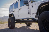 DV8 Offroad SRJK-07 Rock Sliders for Jeep Wrangler JK 4 Door 2007-2018