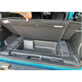 Armorlite B1020657-BLK1-AA Rear Cargo Mat for Jeep Wrangler JL 4 Door 4XE with Subwoofer 2020+