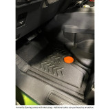 Armorlite B1021043-BLK1-AA Front & Rear Flooring for Ford Bronco 4 Door 2021+