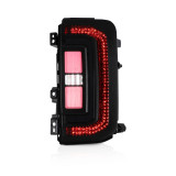 Attica 4x4 CTATT0781-L4-SQ Sol Series Tail Lights in Red/Smoke for Ford Bronco 2021+