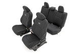 Rough Country 91062 Front & Rear Seat Covers for Toyota Tacoma 2024+