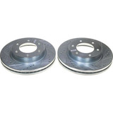Power Stop AR85199XPR Evolution Drilled & Slotted Rear Brake Rotors for Ford Bronco 2021+