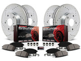 Power Stop K8802 Z23 Evolution Sport Front & Rear Brake Upgrade Kit for Ford Bronco 2021+