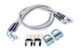 TeraFlex 4350310 Jeep Wrangler JK 30" Stainless Steel Rear Braided Brake Line Kit