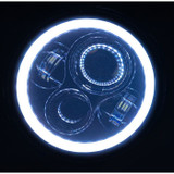 Quake LED QTE902 RGB HD Accent Headlights for Jeep Wrangler JK 2007-2018