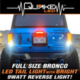 Quake LED QMT1192 Sequential LED Tail Lights for Ford Bronco 2021+