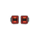 Quake LED QTE558 Blackout LED Tail Lights for Jeep Wrangler JL 2018+