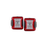 Quake LED QTE345 Redout Series LED Tail Lights for Jeep Wrangler JL 2018+