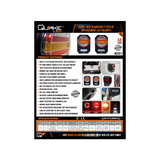 Quake LED QMT1025 Step Up LED Tail Lights for Jeep Gladiator JT 2020+