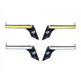 Quake LED QTE1179 RGB Slim DRL Fender Chop Kit for Jeep Wrangler JL & Gladiator JT 2018+