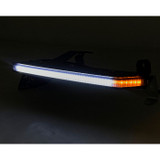 Quake LED QTE1194 Slim DRL Fender Chop Kit Smoked for Jeep Wrangler JL & Gladiator JT 2018+
