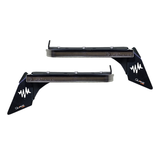 Quake LED QTE1194 Slim DRL Fender Chop Kit Smoked for Jeep Wrangler JL & Gladiator JT 2018+