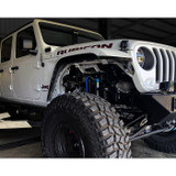 Quake LED QTE1194 Slim DRL Fender Chop Kit Smoked for Jeep Wrangler JL & Gladiator JT 2018+