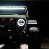 Quake LED QTE1402 HDX Slim DRL Fender Chop Kit for Jeep Wrangler JL & Gladiator JT 2018+