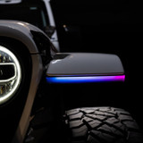 Quake LED QTE1402 HDX Slim DRL Fender Chop Kit for Jeep Wrangler JL & Gladiator JT 2018+
