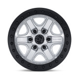Black Rhino Wheels BR200SD17856300 Echo Trail Lock Beadlock 17x8.5 in Hyper Silver with Machined Face