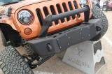 Nemesis Industries 121322-1 Notorious Stubby Front Bumper for Jeep Wrangler JK 2007-2018