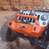 Nemesis Industries 121322-1 Notorious Stubby Front Bumper for Jeep Wrangler JK 2007-2018