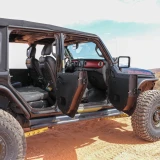Combat Off Road 25-1036 Full Aluminum Half Doors for Jeep Wrangler JL 2018+