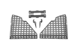 DV8 Offroad MPJK-02 Pocketed Rear Window Molle Panels for Jeep Wrangler JK 4 Door 2007-2018