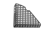 DV8 Offroad MPJK-02 Pocketed Rear Window Molle Panels for Jeep Wrangler JK 4 Door 2007-2018