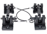 Combat Off Road 99-1091 Billet Aluminum Hood Latch Set Black Out Series for Jeep Wrangler JK, JL & Gladiator JT 2007+