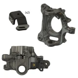 Gatekeeper Off-Road KPSUPER23-GK Steerable Knuckle Pod Light Mounts for Ford Super Duty 2023+