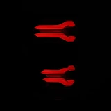AlphaRex 653018 LUXX-Series LED Tail Lights for Ford F-150/Raptor 2024+