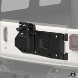 MetalCloak 6951 Heavy Duty SportGate Tire Carrier for Jeep Wrangler JL 2018+